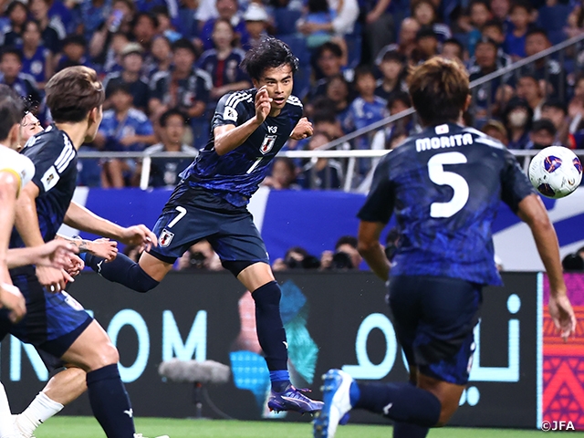 【Match Report】SAMURAI BLUE kick off final round of Asian qualifiers with 7-0 win over China PR