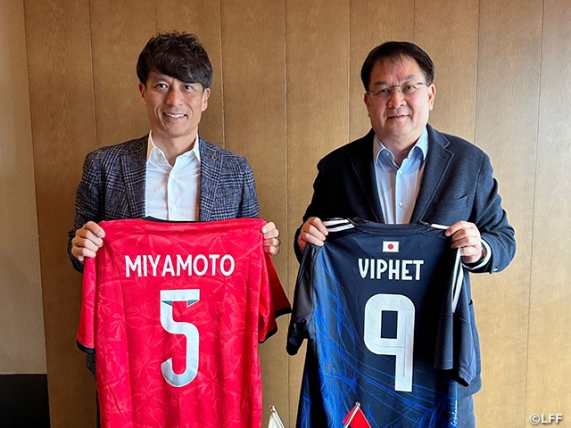 JFA renews partnership with Lao Football Federation