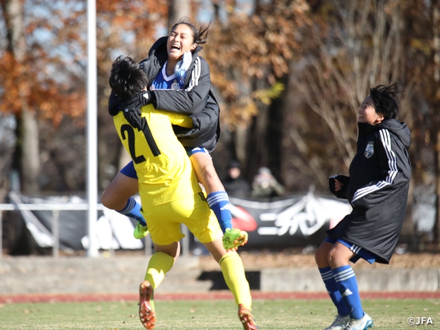 ac福島や浦和Lが準々決勝へ　高円宮妃杯 JFA 第29回全日本U-15女子サッカー選手権大会 2回戦