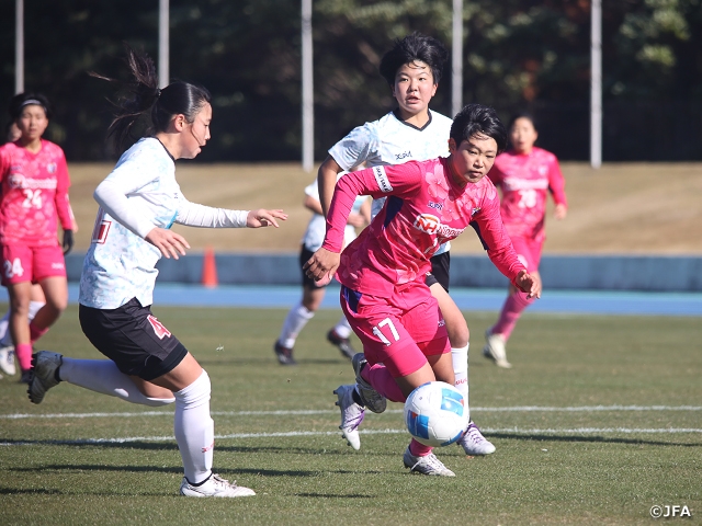 C大阪とRESCが勝利し、4強が出そろう　高円宮妃杯 JFA 第29回全日本U-15女子サッカー選手権大会 準々決勝