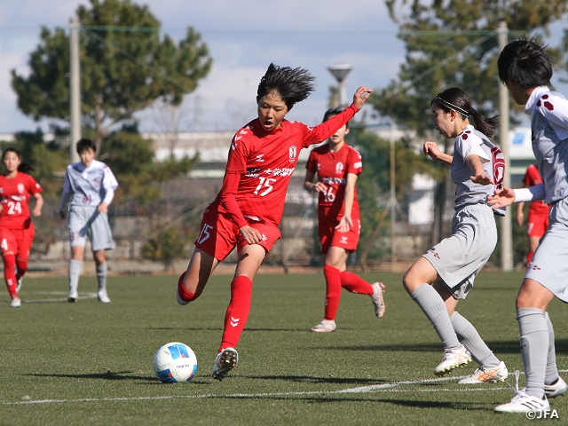 WEリーグのアカデミーチームがベスト4へ　JFA 第28回全日本U-18 女子サッカー選手権大会