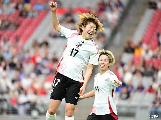 【Match Report】なでしこジャパン、2試合連続4得点で連勝 2025 SheBelieves Cup