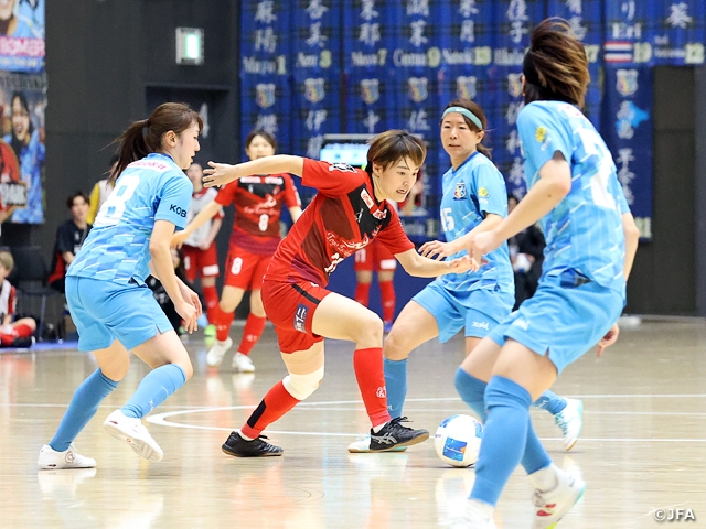 浦安と西宮が決勝へ　JFA 第21回全日本女子フットサル選手権大会