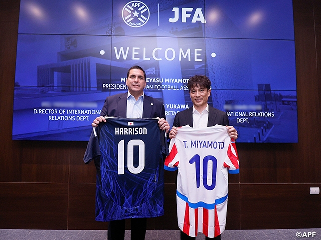 JFA renews partnership with Asociación Paraguaya de Fútbol