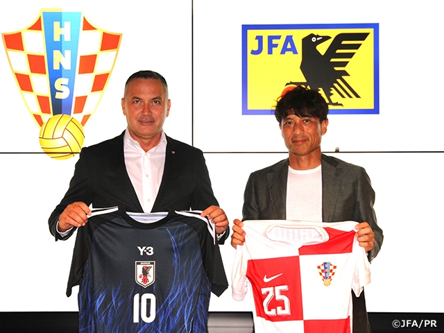 JFA signs partnership with Croatian Football Federation