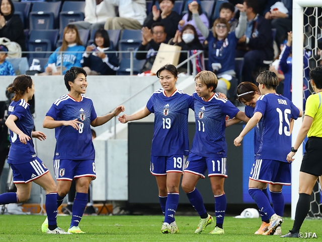 【Match Report】なでしこジャパン、長崎でのカナダ戦は谷川萌々子らのゴールで3-0の勝利
