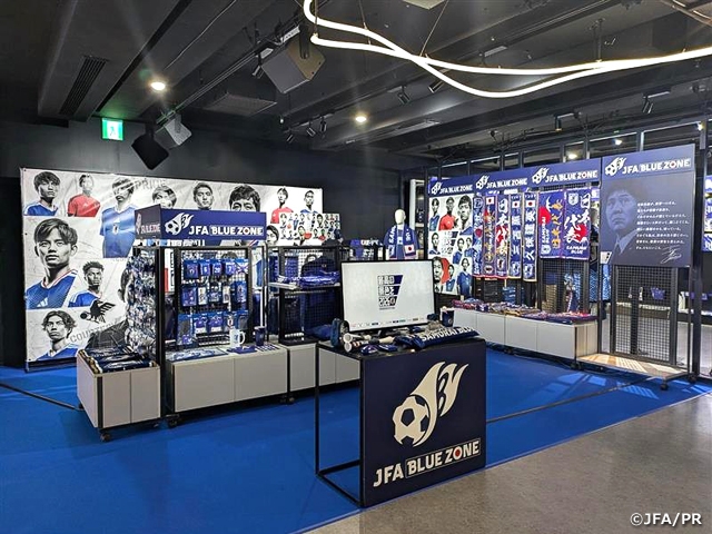 FIFAワールドカップ26に向けた「日本代表応援」グッズ ラインアップ発表、「JFA BLUE ZONE」を初公開