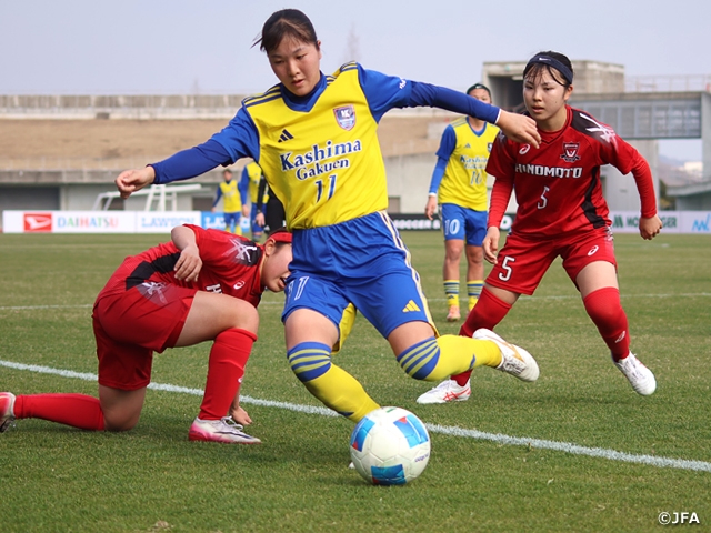 ベスト4進出チームが決定！　第34回全日本高等学校女子サッカー選手権大会