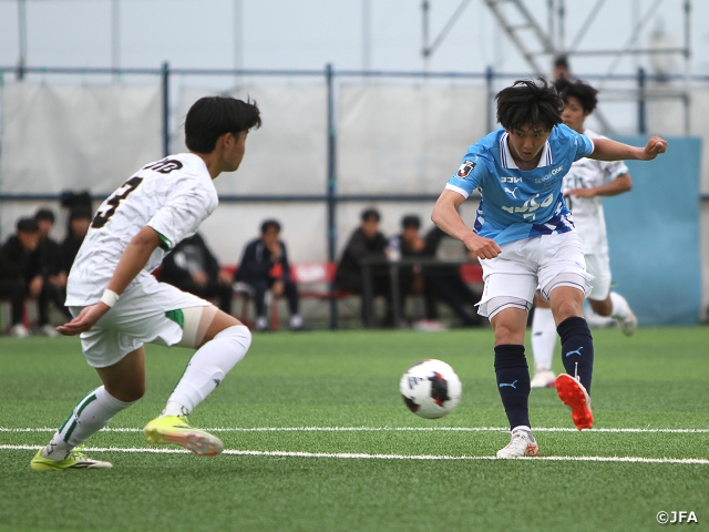 横浜FCが昌平との接戦の末、今季初勝利　高円宮杯 JFA U-18サッカープレミアリーグ 2026