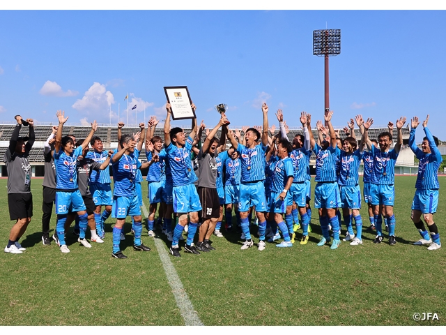 LEYENDAが初優勝 JFA 第25回全日本O-50サッカー大会