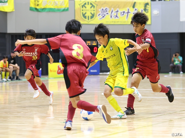 ベスト8進出チームが出そろう JFA バーモントカップ 第36回全日本U-12フットサル選手権大会