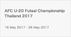 AFC U-20 Futsal Championship Thailand 2017