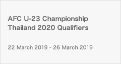 AFC U-23 Championship Thailand 2020 Qualifiers