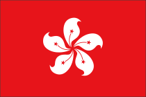 HONG KONG, CHINA FLAG