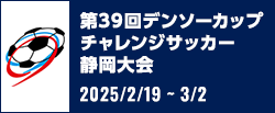 第39回デンソーカップチャレンジサッカー 静岡大会