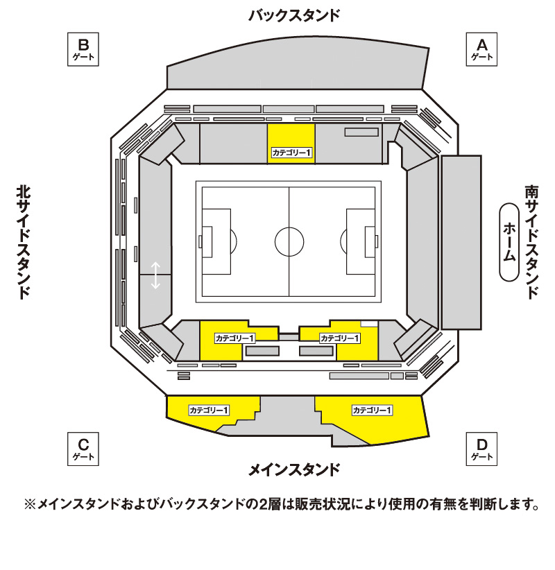 カテゴリー1座席図