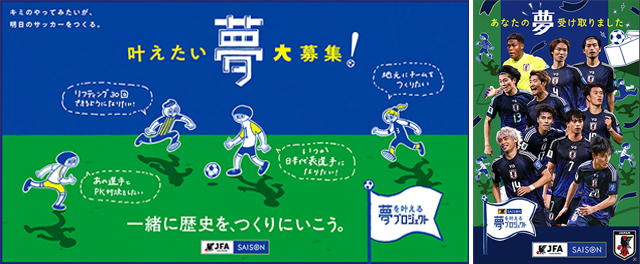 サッカーに関する夢募集!