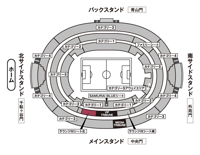 選手と交流付き！ときめきシート座席図