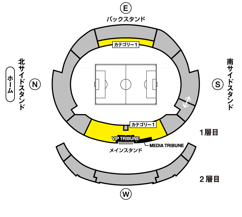 カテゴリー1座席図