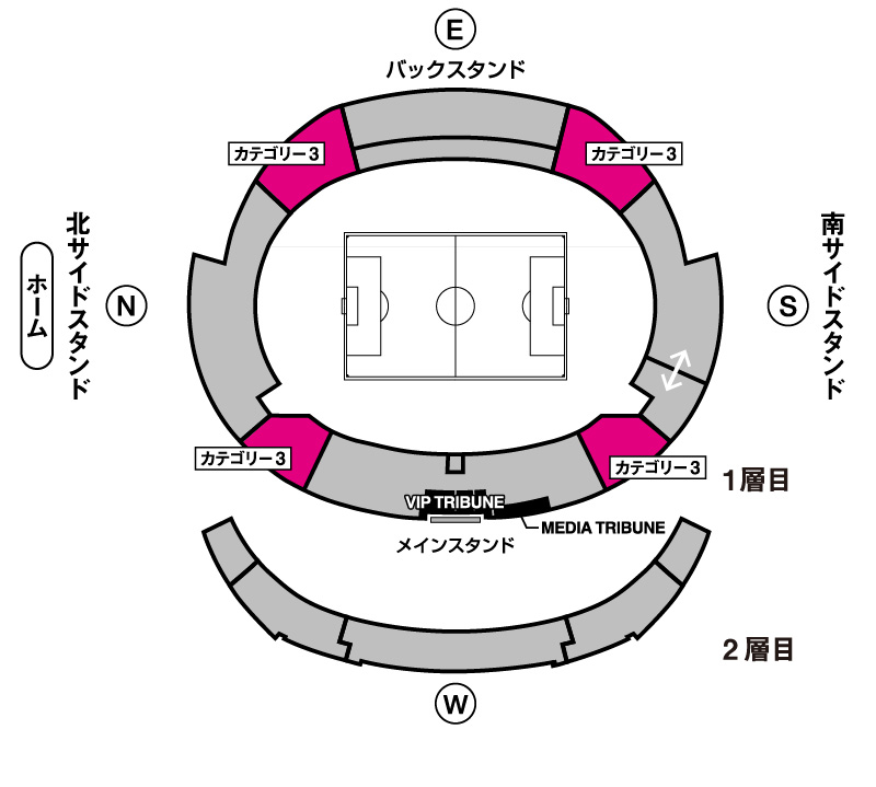 カテゴリー3座席図