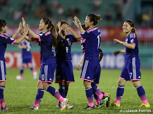 なでしこジャパン Afc女子アジアカップ第2戦はベトナムを相手に4 0で勝利 Jfa 公益財団法人日本サッカー協会