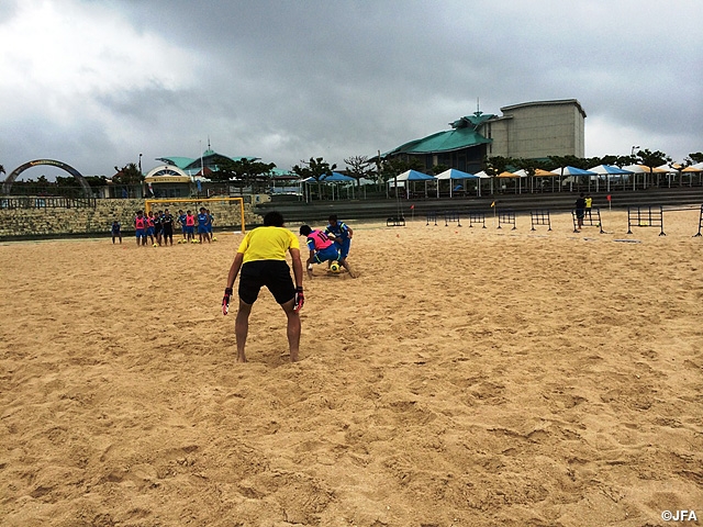 Japan Provisional Beach Soccer National Team – Training Camp Report (18 May)