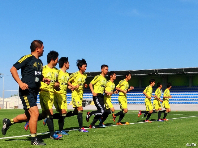 U-16日本代表　カスピアンカップ2014（アゼルバイジャン）活動レポート（5/26、27）