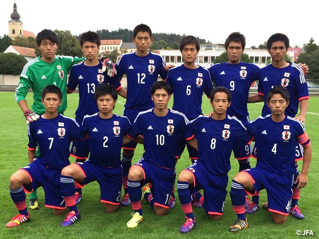 U-17日本代表 第21回バツラフ・イェジェク国際ユーストーナメント　マッチレポート　vs　U-17スロバキア代表