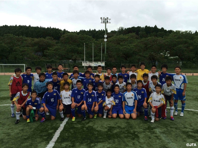 JFA Academy Fukushima spend time with JFA Academy Fukushima during Gotemba trip