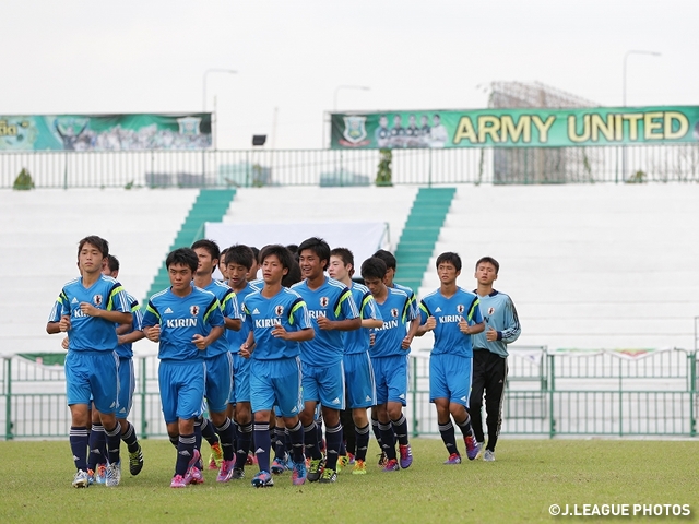 U-16 Japan National team training camp for AFC U-16 Championship Thailand 2014 - report (9/7)