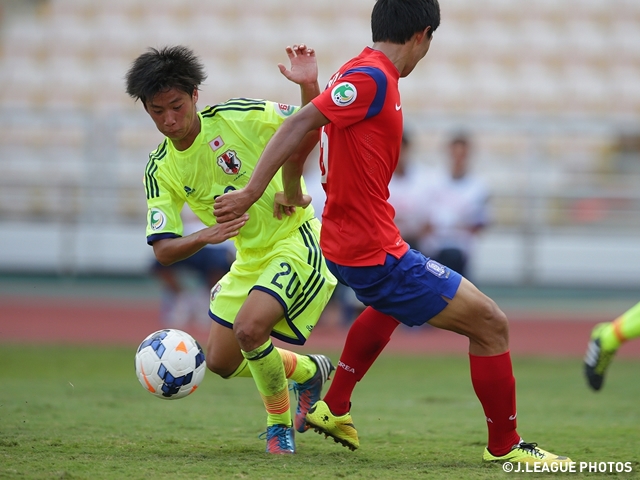U-16 Japan National Team lose to Korea at AFC U-16 Championship, failing to qualify for U-17 World Cup