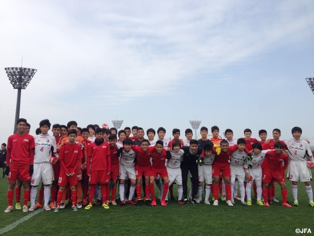 Singapore U-15 squad hold training camp in Osaka