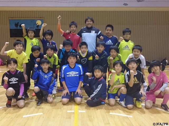 JFA Tohoku Reconstruction Support Project - April 2015 Report by TEGURAMORI Hiroshi, national training centre coach