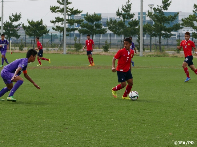 Japan-Mekong U-15 Football Exchange Programme co-hosted by JFAC, JFA - Day 2 (7/2)