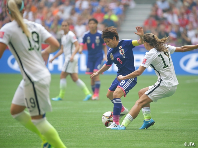 なでしこジャパン アメリカに敗れて大会準優勝 Fifa女子ワールドカップ決勝 Jfa 公益財団法人日本サッカー協会