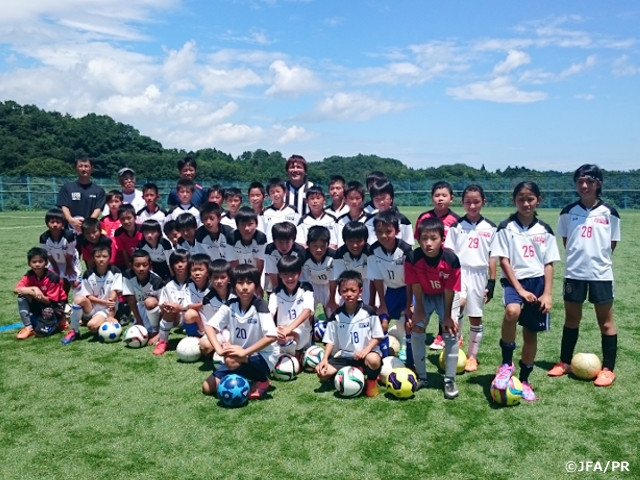 JFA Tohoku Reconstruction Support Project - July 2015 Report by TEGURAMORI Hiroshi, national training centre coach