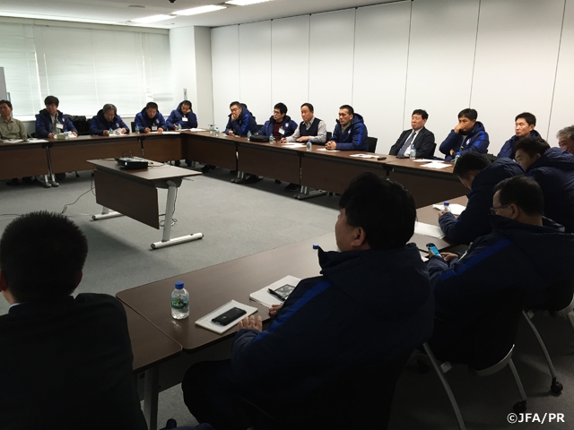 General Secretaries from regional football associations of Korea Republic visit Japan Football Association and Tokyo Football Association