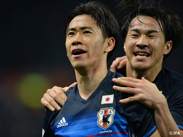 Samurai Blue シリアに5 0勝利で1位突破 Fifaワールドカップアジア2次予選最終戦 Jfa 公益財団法人日本サッカー協会