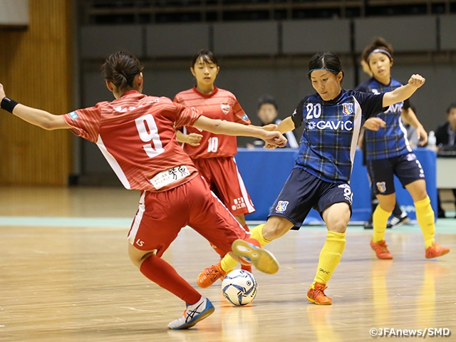 第14回全日本女子フットサル選手権大会が開幕 注目の日本女子リーグ対決はドローに Jfa 公益財団法人日本サッカー協会