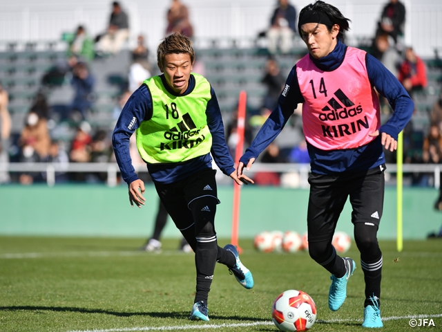 SAMURAI BLUE、韓国との最終戦へ調整スタート　～EAFF E-1 サッカー選手権 2017 決勝大会～