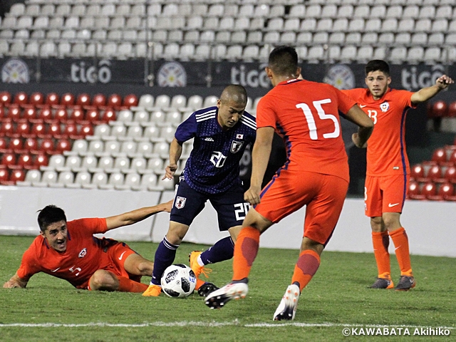 U-21 Japan National Team falls to Chile 0-2 in SPORT FOR TOMORROW South America - Japan U-21 Football Exchange Programme