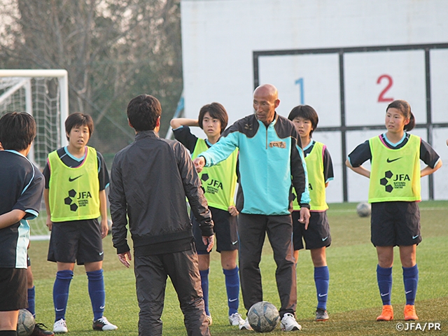 JFAエリートプログラム 女子U-13トレーニングキャンプが滋賀県でスタート