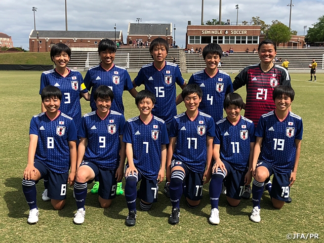 U 17日本女子代表 遠征最終戦をドローで終える Jfa 公益財団法人日本サッカー協会