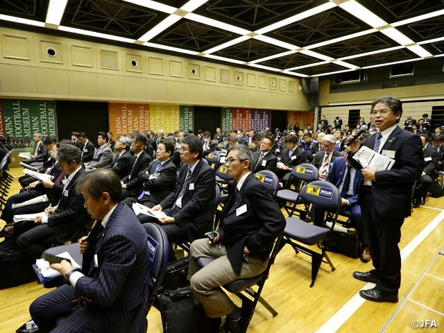 平成30年度日本サッカーを応援する自治体連盟総会を開催