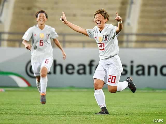 なでしこジャパン 中国に3 1で勝利 いよいよ決勝戦 Afc女子アジアカップ ヨルダン 18 Jfa 公益財団法人日本サッカー協会