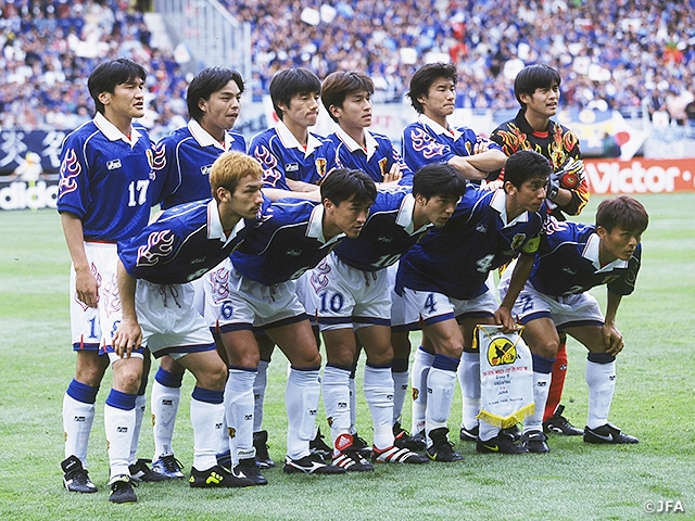 サッカー日本代表 1998年 フランスW杯モデル 炎ユニフォーム デッド 