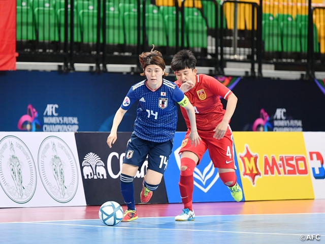Japan Women's Futsal National Team advances to the Quarterfinals as group leaders at the AFC Women's Futsal Championship Thailand 2018