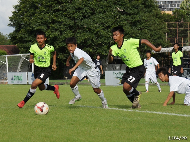 Jfaアカデミー熊本宇城u 15 タイ遠征を実施 Jfa 公益財団法人日本サッカー協会