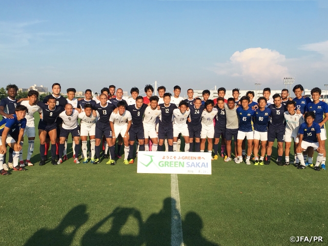 Guam National Team holds training camp in J-GREEN Sakai (8/24-30)