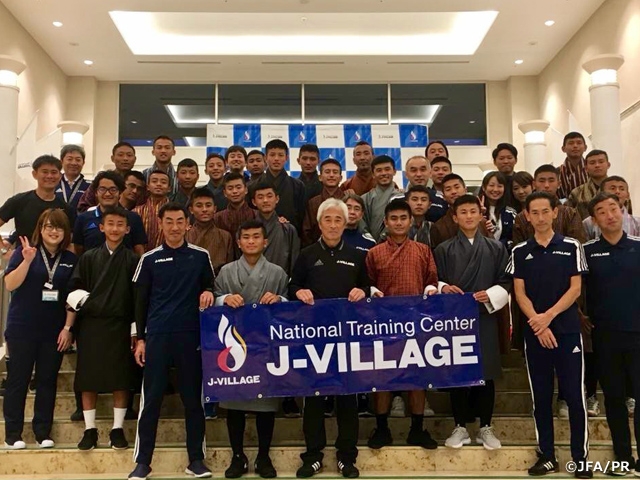 U-18 Bhutan National Team holds training camp in Fukushima and Kanagawa